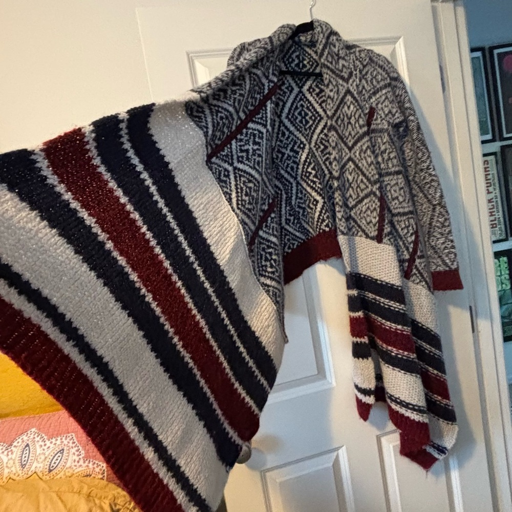 Wool Wrap Sweater - image 2